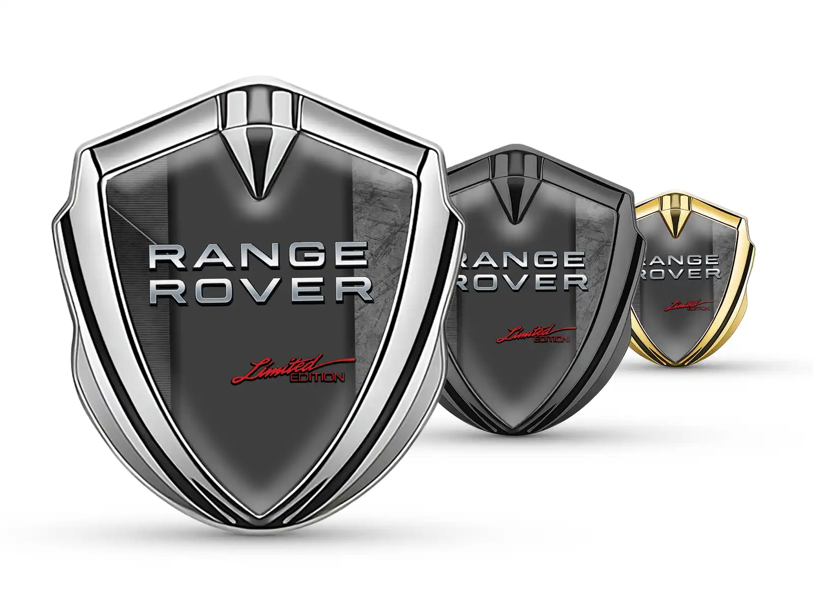 Land Rover Abovedado Emblema Insignia Diseño Superior Vista Drift